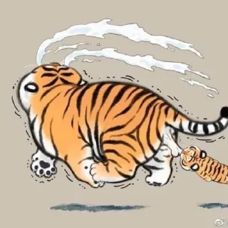 😫 harimau gua, Telegram sticker 14 of 25