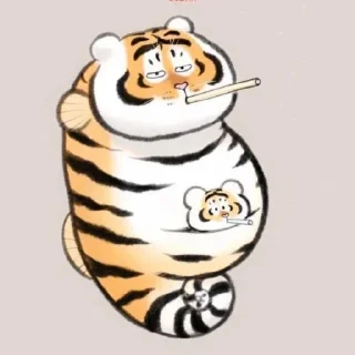 😯 harimau gua, Telegram sticker 11 of 25