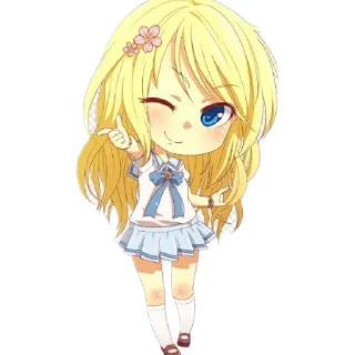 😉 Cute lolis❤️, стікер Telegram 17 з 43