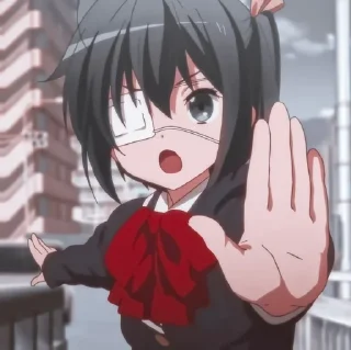 🦋 Rikka Takanashi, Telegram sticker 5 of 20