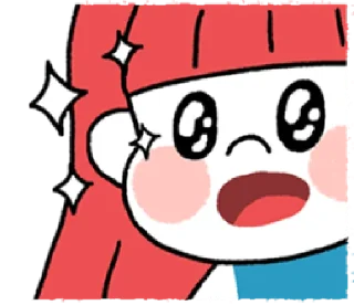🤩 a grapefruit girl | @cutestickers4you, Telegram sticker 5 of 40