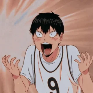 🎧 kageyama tobio by @sadewabhinaya, Telegram sticker 19 of 45