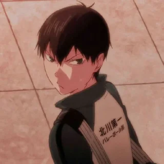 🎧 kageyama tobio by @sadewabhinaya, Telegram sticker 23 of 45