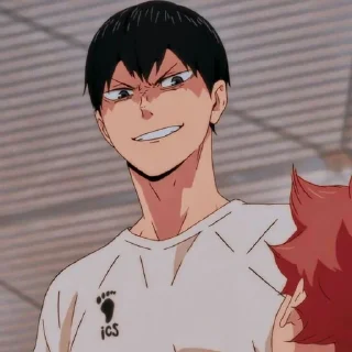🎧 kageyama tobio by @sadewabhinaya, Telegram sticker 18 of 45