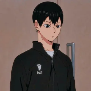 🎧 kageyama tobio by @sadewabhinaya, Telegram sticker 6 of 45