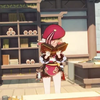 📚 @HttpHuTao . Yanfei, Telegram sticker 7 of 60