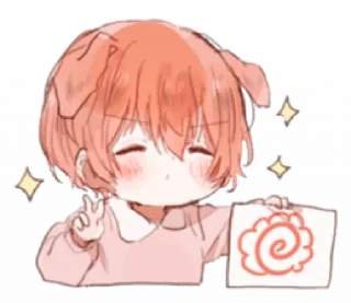 🍥 Little boy by Arachi @lovelyong, Telegram sticker 24 of 32