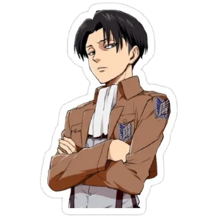 🔪 leviackerman ⛲️ — @aestickers, Telegram sticker 9 of 50