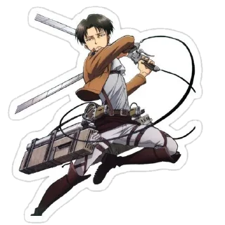 🔪 leviackerman ⛲️ — @aestickers, Telegram sticker 15 of 50