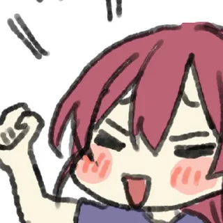 🏴‍☠️ Marine Ch. 宝鐘マリン Member Stickers, Telegram sticker 23 of 48
