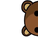 👀 PedoBear, sticker Telegram 20 sur 71