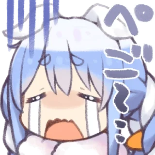 Pekora Ch. 兎田ぺこら Member Stickers