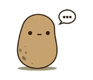 Cute Potato || @MoiStickers