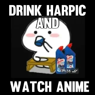 🍶 Harpic pack | @backmin, Telegram sticker 12 of 14