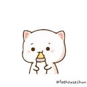 🍼 蜜桃貓2 @fathousechun, Telegram sticker 8 of 24