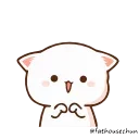 😀 蜜桃貓2 @fathousechun, Telegram sticker 20 of 24