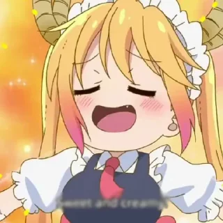 💥 𓄼 Tohru Kobayashi 𑂻𑂴 @nicoyazawaa 𖥻, Telegram sticker 18 of 30