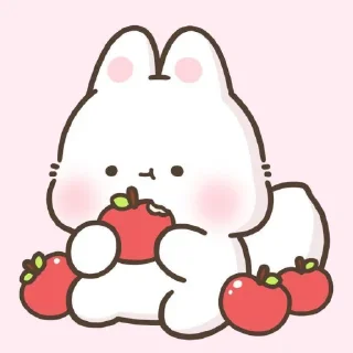 🐰 𓏲࣪ kinci gembul by @petiteyeux 🎸, Telegram sticker 7 of 8