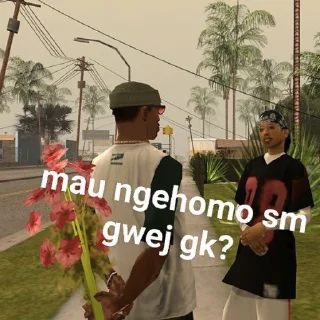 👉 gta mood by khidafy, стікер Telegram 15 з 20