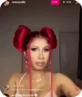 😱 Cardi B, Telegram sticker 13 of 46