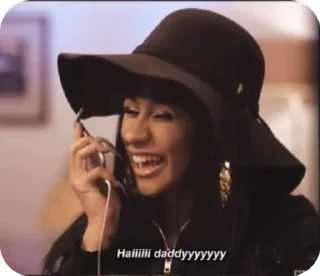 😯 Cardi B, Telegram sticker 10 of 46