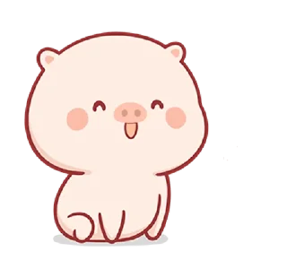 😮 Piggy Mengmeng 2 @bistic, стікер Telegram 20 з 24