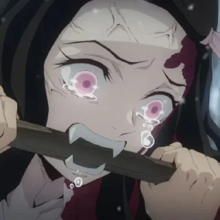 🌷 𝐍𝐞𝐳𝐮𝐤𝐨 𝐊𝐚𝐦𝐚𝐝𝐨 @anime_tikel01, стікер Telegram 12 з 25
