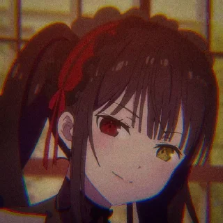 🖤 Tokisaki kurumi — @TikelAnimeXixixi, Telegram sticker 9 of 48