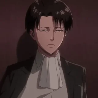 🤎 LeviAckerman by; @rexakatsuki_bot, Telegram sticker 11 of 65