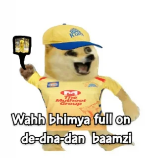 🏏 @stickersbag ipl memes😎, стікер Telegram 10 з 80