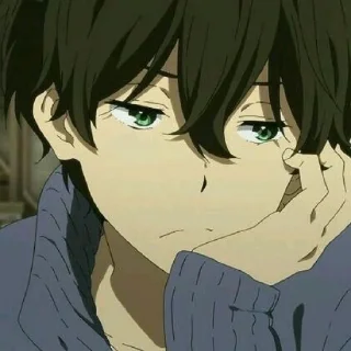 🎲 Oreki Houtarou @SEXXIESTANGEL, стікер Telegram 14 з 30