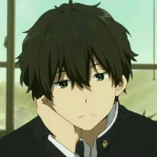 🎲 Oreki Houtarou @SEXXIESTANGEL, стікер Telegram 19 з 30