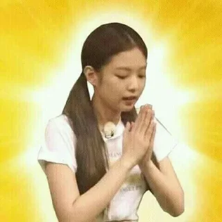 🐻 Jennie meme by @tikelguaaa, Telegram sticker 3 of 40