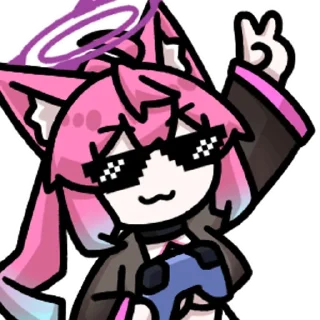 ✌️ 趴崽 01 @zhaxia_cn, стикер Telegram 20 из 64