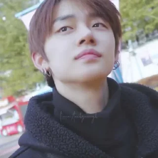 ⛄️ Yeonjun by @thvok, стікер Telegram 23 з 45