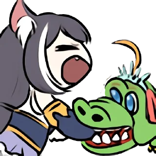 🐊 karyl, sticker Telegram 23 sur 37