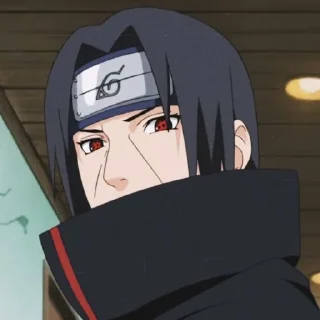 🖤 UchihaItachi by; @rexakatsuki_bot, Telegram sticker 7 of 70