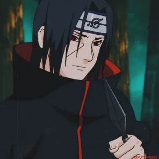 🖤 UchihaItachi by; @rexakatsuki_bot, Telegram sticker 14 of 70