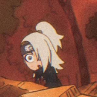 💛 DeidaraAkatsuki by; @rexakatsuki_bot, Telegram sticker 14 of 95