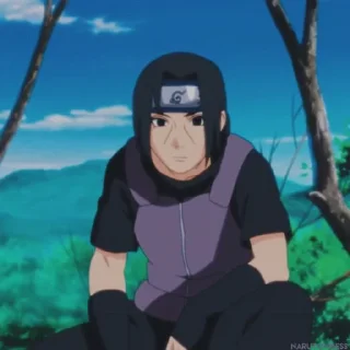 🖤 UchihaItachi by; @rexakatsuki_bot, Telegram sticker 20 of 70