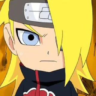 💛 DeidaraAkatsuki by; @rexakatsuki_bot, Telegram sticker 5 of 95