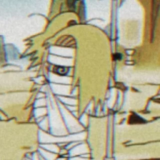 💛 DeidaraAkatsuki by; @rexakatsuki_bot, Telegram sticker 15 of 95