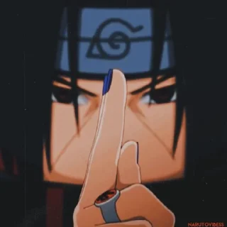 🖤 UchihaItachi by; @rexakatsuki_bot, Telegram sticker 16 of 70