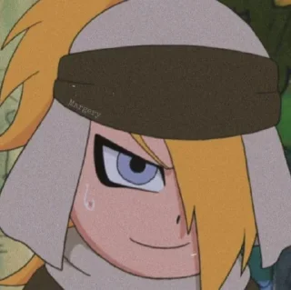 💛 DeidaraAkatsuki by; @rexakatsuki_bot, Telegram sticker 17 of 95