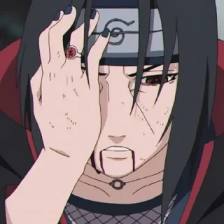 🖤 UchihaItachi by; @rexakatsuki_bot, Telegram sticker 9 of 70