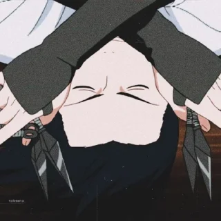 🖤 UchihaSasuke by; @rexakatsuki_bot, Telegram sticker 11 of 120