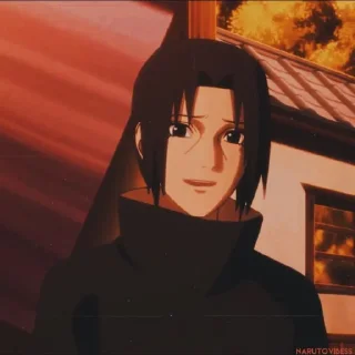 🖤 UchihaItachi by; @rexakatsuki_bot, Telegram sticker 19 of 70