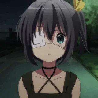 ✨ ⌯ ꐑ ⑅ Rikka Takanashi — by @Hikarixynzz, Telegram sticker 11 of 64