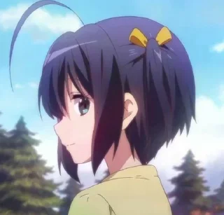 ✨ ⌯ ꐑ ⑅ Rikka Takanashi — by @Hikarixynzz, Telegram sticker 15 of 64