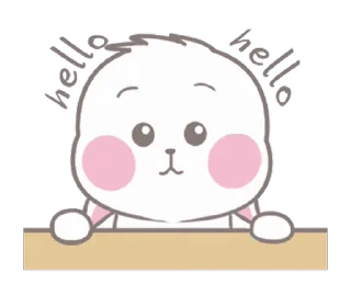 👋 Bunny @Stickersey, sticker Telegram 8 sur 24